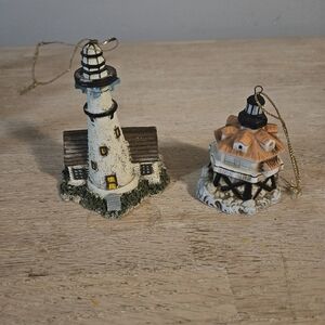 Lighthouse Holiday Ornament Set